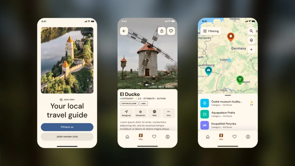 A preview of location-based mobile app design
