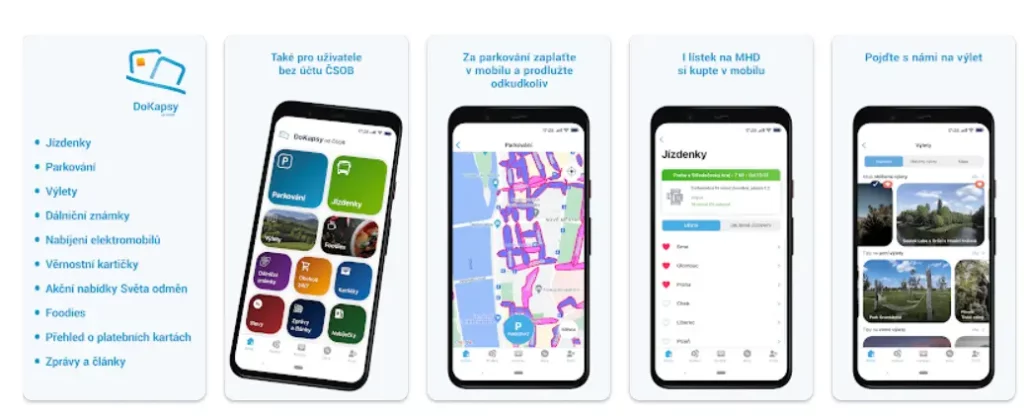 The CSOB DoKapsy mobile app – find great foodies spots and trips